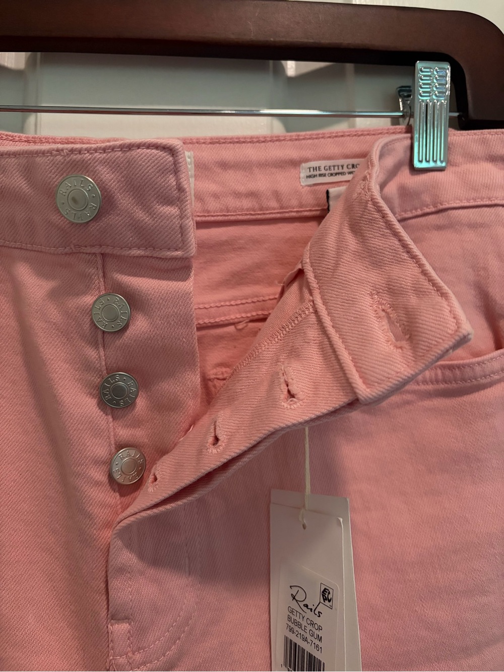 RAILS Getty High-Rise Crop Jeans NWT - Picture 7 of 8